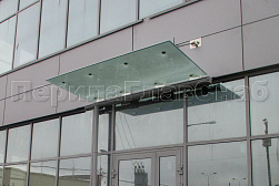 Стеклянные козырьки на вантах в Волгограде. Готовые проекты ПерилаГлавСнаб - фото 25