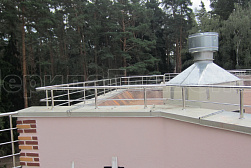 Ограждения для кровли из нержавеющей стали в Волгограде. Готовые проекты ПерилаГлавСнаб - фото 4