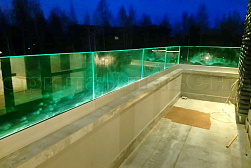 Поручни, перила и ограждения с подсветкой в Волгограде. Готовые проекты ПерилаГлавСнаб - фото 11