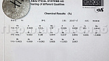 Химический анализ Заглушка сварная на трубу Ø50.8 мм полированная (AISI 304) k057 Химический анализ Заглушка сварная на трубу Ø50.8 мм полированная (AISI 304) k057