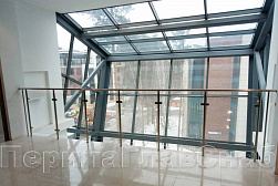 Стеклянные ограждения для торговых  и бизнес центров в Волгограде. Готовые проекты ПерилаГлавСнаб - фото 10