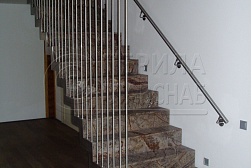 Перила и ограждения с вертикальным заполнением в Волгограде. Готовые проекты ПерилаГлавСнаб - фото 17
