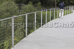 Тросовые ограждения в Волгограде. Готовые проекты ПерилаГлавСнаб - фото 5