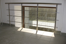 Ограждение на окна из нержавеющей стали в Волгограде. Готовые проекты ПерилаГлавСнаб - фото 22