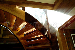 Стеклянные перила для винтовых лестниц в Волгограде. Готовые проекты ПерилаГлавСнаб - фото 18