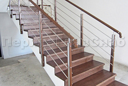 Четырёх и многоригельные перила и ограждения в Волгограде. Готовые проекты ПерилаГлавСнаб - фото 5