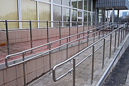 Поручни для инвалидов из нержавеющей стали в Волгограде. Готовые проекты ПерилаГлавСнаб - фото 22