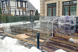 Ограждения для террас в Волгограде. Готовые проекты ПерилаГлавСнаб - фото 22