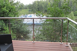 Ограждения для террас в Волгограде. Готовые проекты ПерилаГлавСнаб - фото 8