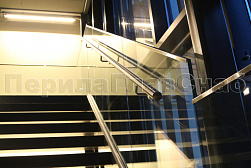 Стеклянные ограждения для торговых  и бизнес центров в Волгограде. Готовые проекты ПерилаГлавСнаб - фото 22