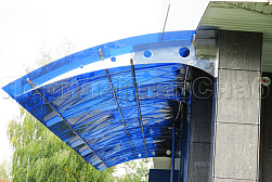 Консольные козырьки и навесы в Волгограде. Готовые проекты ПерилаГлавСнаб - фото 3