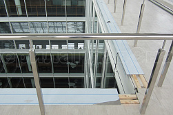 Ограждения и перила без ригелей из нержавеющей стали (без заполнения) в Волгограде. Готовые проекты ПерилаГлавСнаб - фото 5 Ограждения и перила без ригелей из нержавеющей стали (без заполнения) в Волгограде. Готовые проекты ПерилаГлавСнаб - фото 5