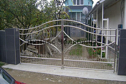 Нержавеющие калитки в Волгограде. Готовые проекты ПерилаГлавСнаб - фото 11