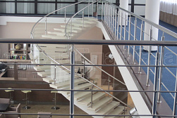 Ограждения из нержавеющей стали с тремя ригелями в Волгограде. Готовые проекты ПерилаГлавСнаб - фото 9