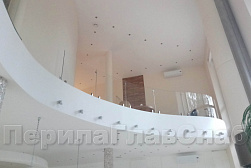 Стеклянные перила для атриумов в Волгограде. Готовые проекты ПерилаГлавСнаб - фото 6