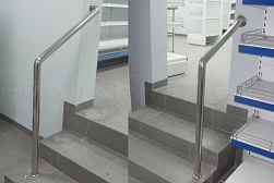 Ограждения и перила без ригелей из нержавеющей стали (без заполнения) в Волгограде. Готовые проекты ПерилаГлавСнаб - фото 1 Ограждения и перила без ригелей из нержавеющей стали (без заполнения) в Волгограде. Готовые проекты ПерилаГлавСнаб - фото 1