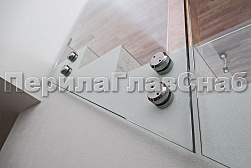 Цельностеклянные ограждения на несущем стекле в Волгограде. Готовые проекты ПерилаГлавСнаб - фото 19