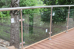 Ограждения для террас в Волгограде. Готовые проекты ПерилаГлавСнаб - фото 7