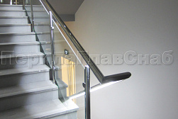 Поручни, перила и ограждения с подсветкой в Волгограде. Готовые проекты ПерилаГлавСнаб - фото 6