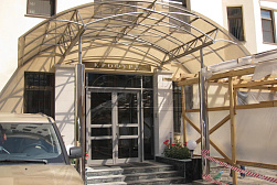 Козырьки и навесы на металлокаркасе в Волгограде. Готовые проекты ПерилаГлавСнаб - фото 29