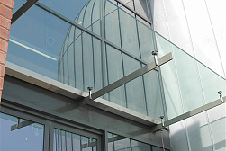 Консольные козырьки и навесы в Волгограде. Готовые проекты ПерилаГлавСнаб - фото 9