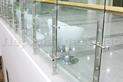 Стеклянные перила для атриумов в Волгограде. Готовые проекты ПерилаГлавСнаб - фото 17