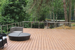 Ограждения для террас в Волгограде. Готовые проекты ПерилаГлавСнаб - фото 6