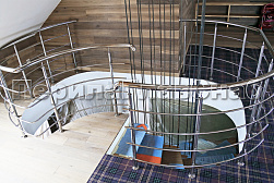 Четырёх и многоригельные перила и ограждения в Волгограде. Готовые проекты ПерилаГлавСнаб - фото 12