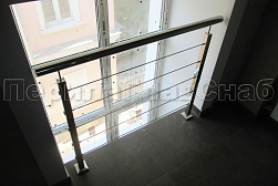 Ограждение на окна из нержавеющей стали в Волгограде. Готовые проекты ПерилаГлавСнаб - фото 5